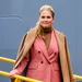 Amalia tijdens doop Combat Support Ship