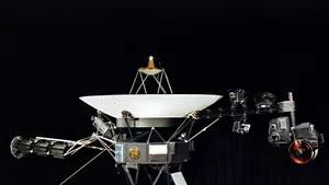 De Voyager 1 in de ruimte