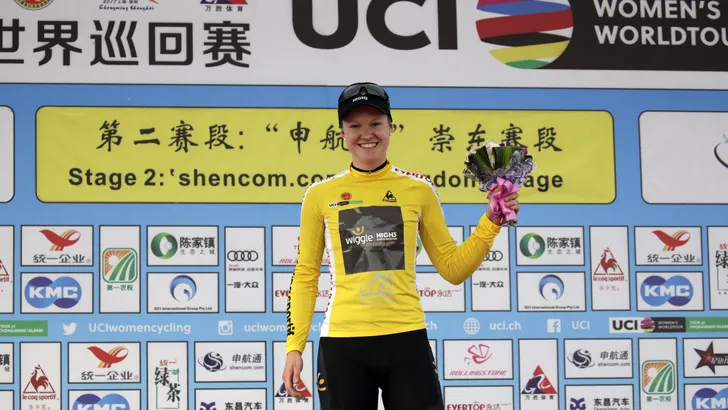 Jolien d'Hoore rit- en eindwinnaar op Chongming Island