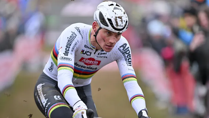 Mathieu van der Poel in veld