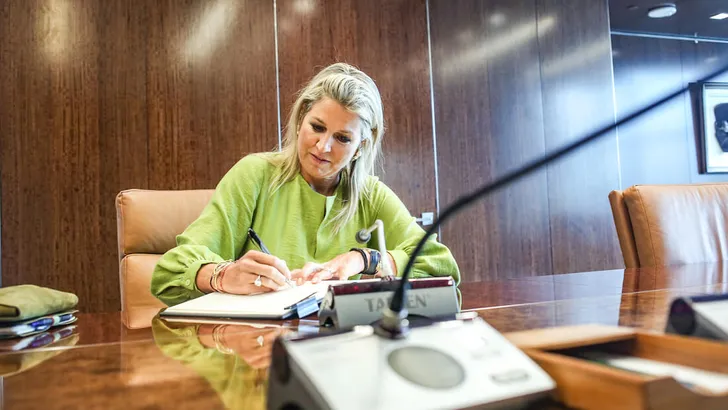 Her Majesty QUEEN MAXIMA of the Netherlands, Shows Support of Secretary-General in the United Nations