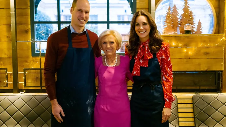Kate en William bakken met Mary Berry