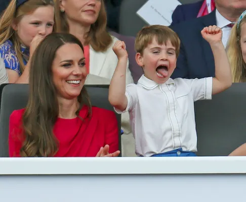 Prins Louis bij het Jubilee Concert in 2022.