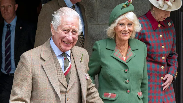 King Charles &amp; Queen Camilla At Crathie Kirk