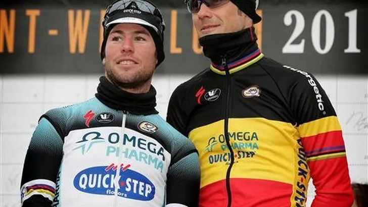 Video's: Cavendish en Boonen oefenen leadout
