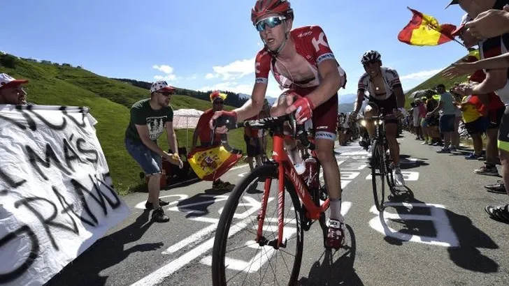 Jurgen van den Broeck  stapt af in Tour de France