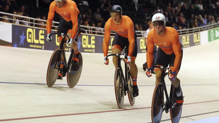 EK Baan 2017: Frankrijk pakt goud teamsprint mannen; Nederland snelt naar brons