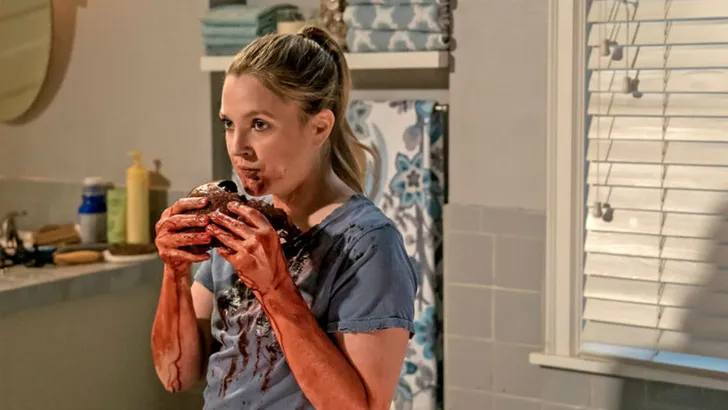 Dit is wat Drew Barrymore écht eet tijdens de opnames van Santa Clarita Diet