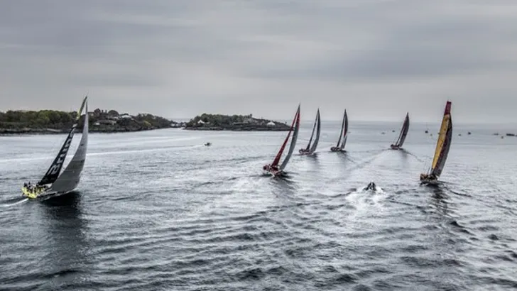 May 16,2015. Team Vestas Wind In-Port Race,Newport;