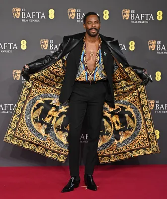 Domingo Colman in Versace.