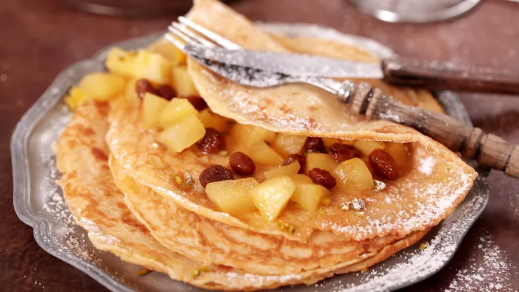 Apfelstrudel-pannenkoeken