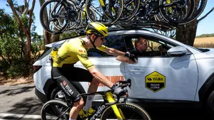 Menno Huising had zich het begin van het seizoen wel anders voorgesteld. De Nederlander raakte wel op heel bizarre wijze geblesseerd in de Tour Down Under.
