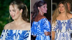 Royal recycling op z'n best! Koningin Letizia, prinses Leonor én prinses Sofía bewijzen dat een goede zomerjurk tijdloos is en perfect gedeeld kan worden.