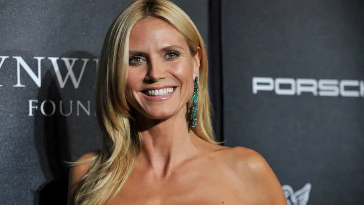 Heidi Klum last van hoofdluis