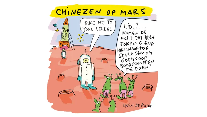 Cartoon Hein de Kort