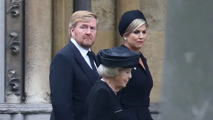 Royals &amp; Politicians from around the world are seen here arriving at Westminster Abbey