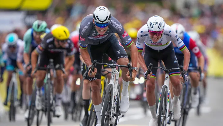 van der poel klopt pogacar
