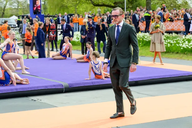 Prins Bernhard tijdens Koningsdag 2026.