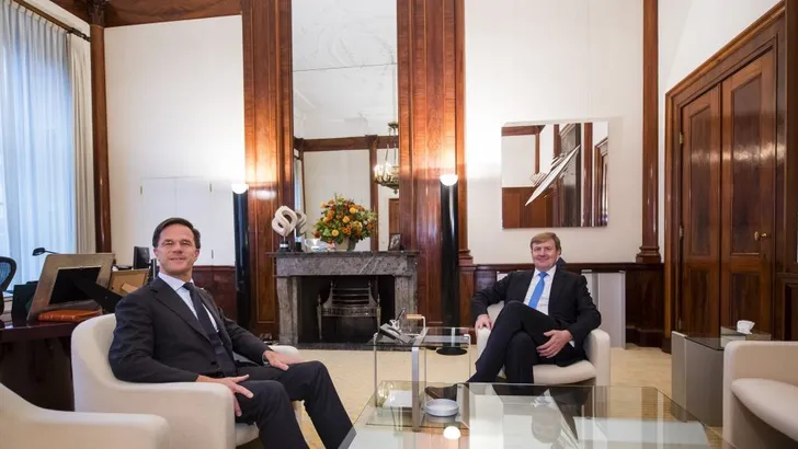 Binnenkijken bij de koning op kantoor