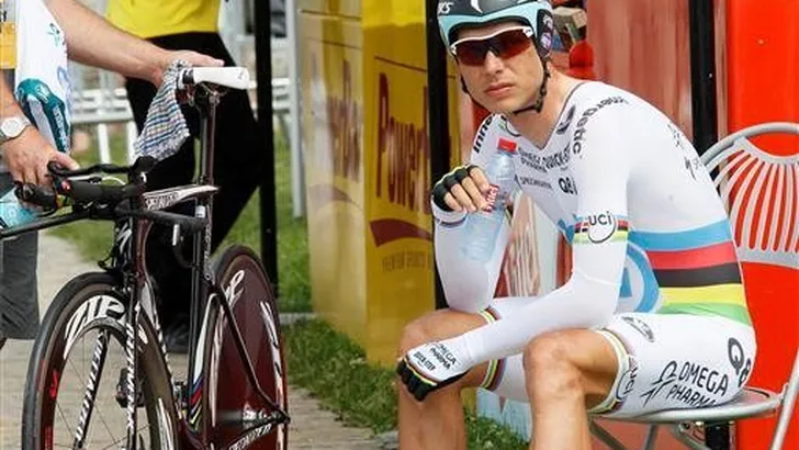 Wereldkampioen tijdrijden Martin verlaat de Tour