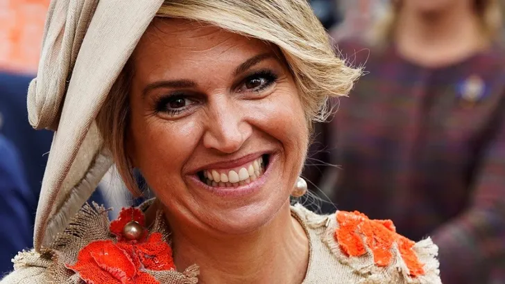 Máxima is dol op de kleur oranje