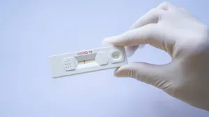 Negative test result by using rapid test device for COVID-19, novel coronavirus 2019 found in Wuhan, China