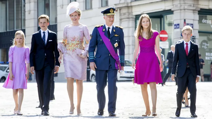 Belgische royals vieren feest