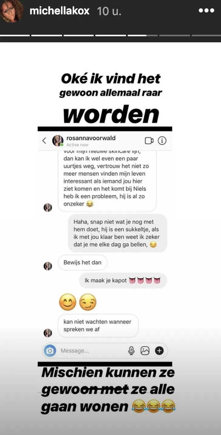 Michella Kox onthult shocking gesprek Rosanna | Grazia