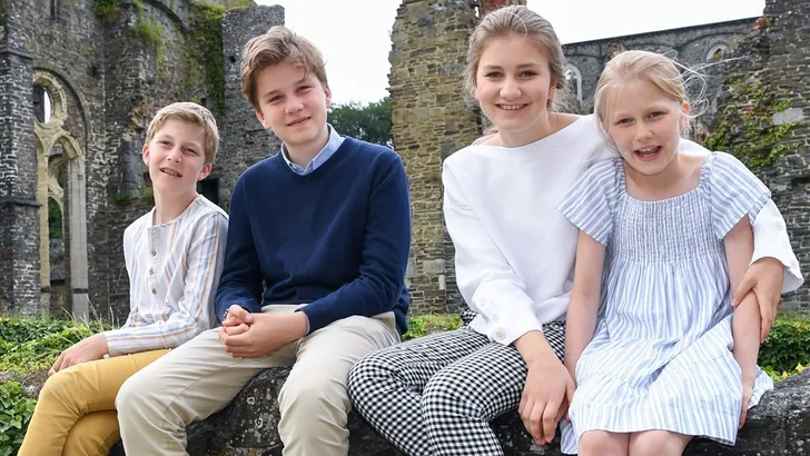 Belgische royalkids weer naar school