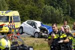 ‘Man komt om bij ongeluk op N210, politie vindt twee lichamen in zijn woning’