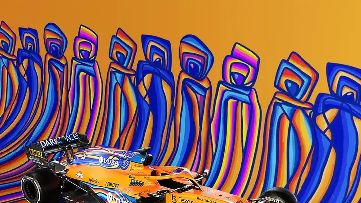 McLaren onthult artistieke livery voor Abu Dhabi