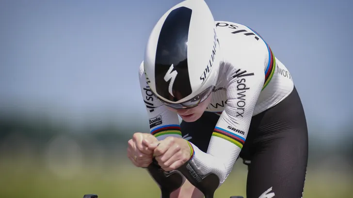 Van der Breggen Nederlands kampioene tijdrijden: 'Zo voelde het niet onderweg'