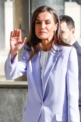 Koningin Letizia met blazer