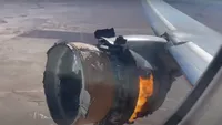 Video: Vliegtuigmotor knalt uit elkaar tijdens vlucht