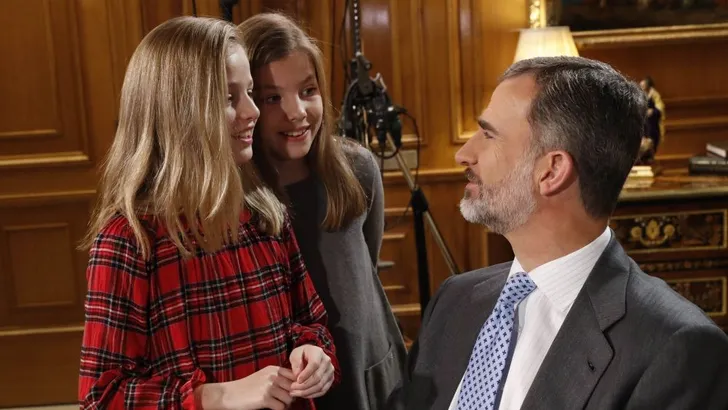 Zien: privéfoto's van koning Felipe's gezin!