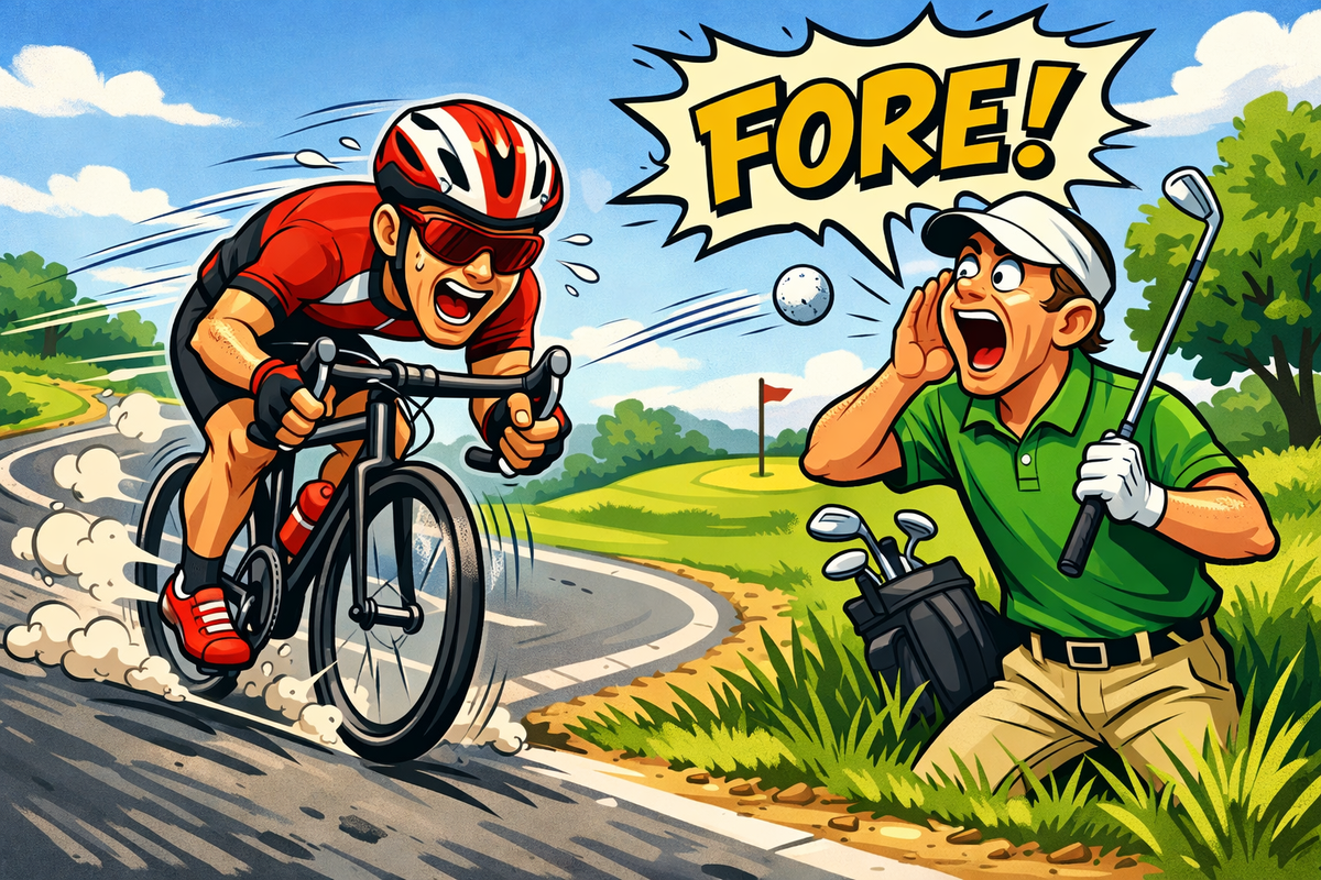 Golf expensive? Have you ever looked at the prices of racing bikes?