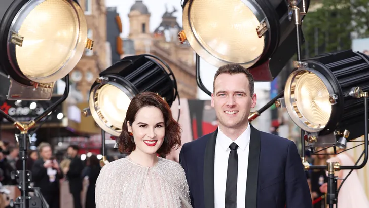 Michelle Dockery and Jasper Waller-Bridge 