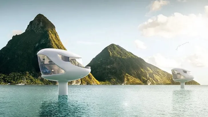 Nederlandse architect Koen Olthuis ontwerpt Sea Pods 