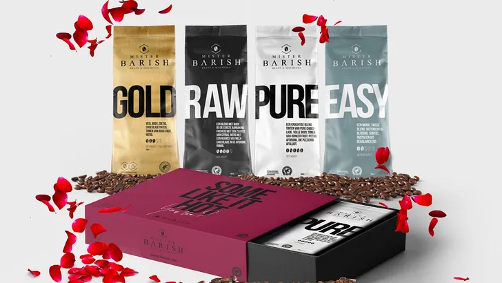 Win een Valentijn Box met premium koffie van Mister Barish!