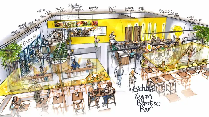 Ruime keuze in de Vegan Bamboo Bar in Utrecht