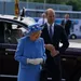 Queen Elizabeth en prins William