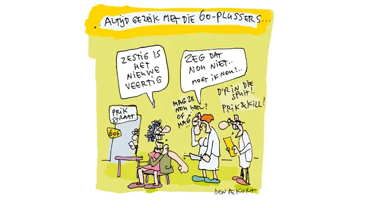 Cartoon Hein de Kort