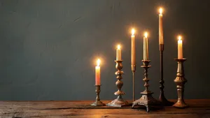 Oud kaarsvet hergebruiken