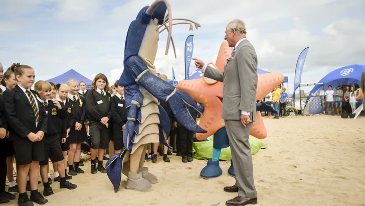 Royal visit to Cornwall