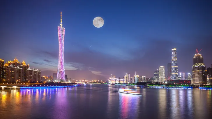 Er is komt een tweede maan in China
