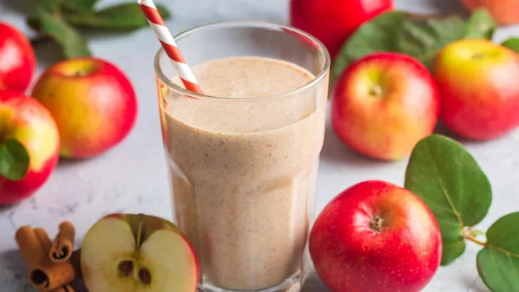 Appel-kaneel smoothie