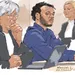 Hamzah L. in de Utrechtse rechtbank