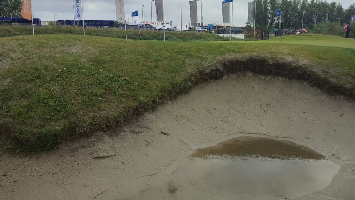 Regen maakten spelen onmogelijk op dag 3 KLM Open