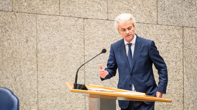Wilders met gestrekt been erin: 'We leven in een soort DDR