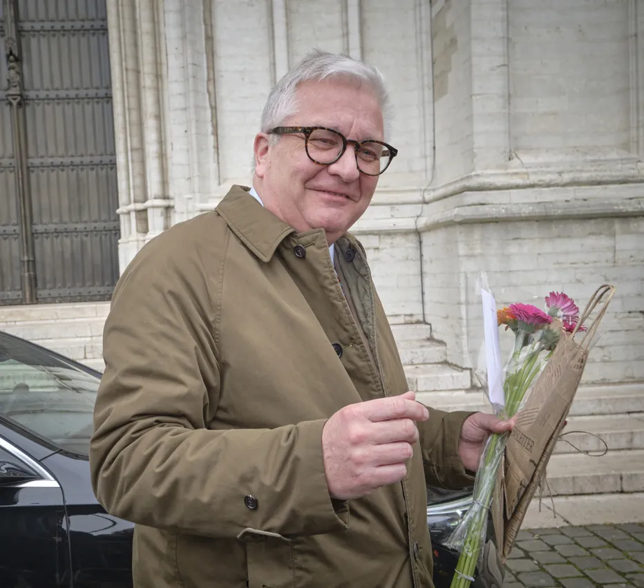 Royal uitvreters: prins Laurent van België bij het Te Deum in november 2025.